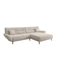 Ecksofa Drago Mit Kissen Beige 290x166 Cm - Wildeiche/Beige, MODERN, Textil (290/166cm) - MID.YOU