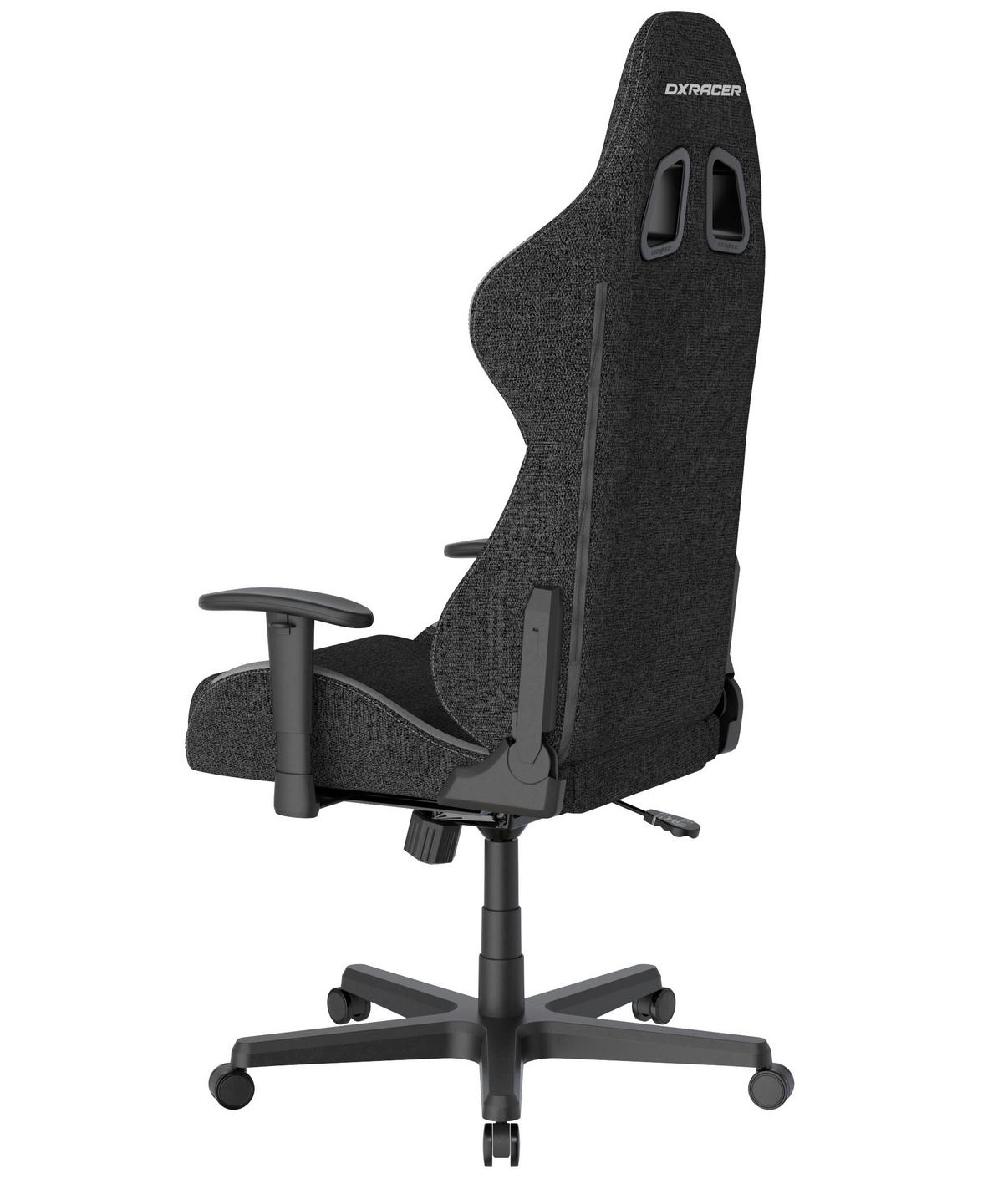 Gamingstuhl Formula Grau/Schwarz B: 70cm - Schwarz/Grau, KONVENTIONELL, Kunststoff/Textil (70/129/70cm) - Dxracer
