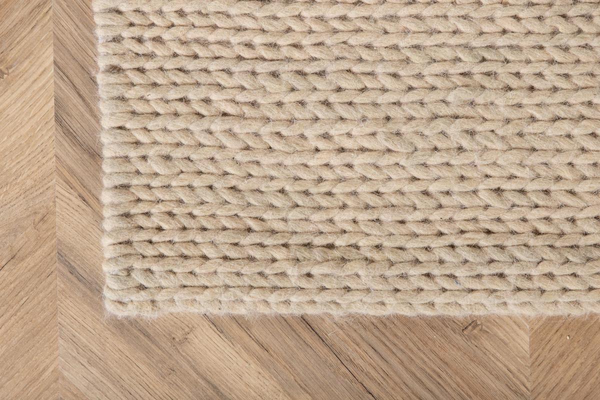 Flachwebteppich Marta - Weiß, LIFESTYLE, Textil (160/230cm) - P & B