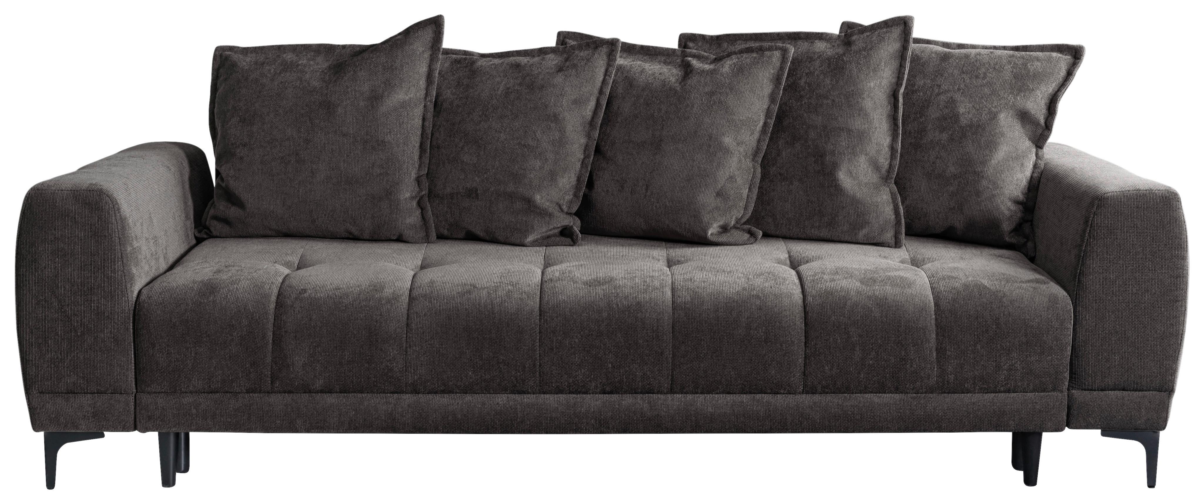 Schlafsofa Weronika, Anthrazit B: 247 cm