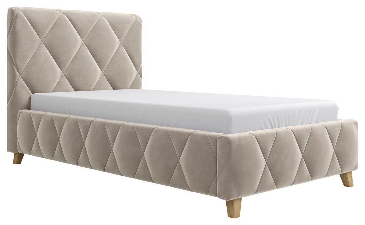 Polsterbett Trivio 100x200 Cm Cappuccino - Cappuccino, MODERN, Holz/Holzwerkstoff (100/200cm) - MID.YOU