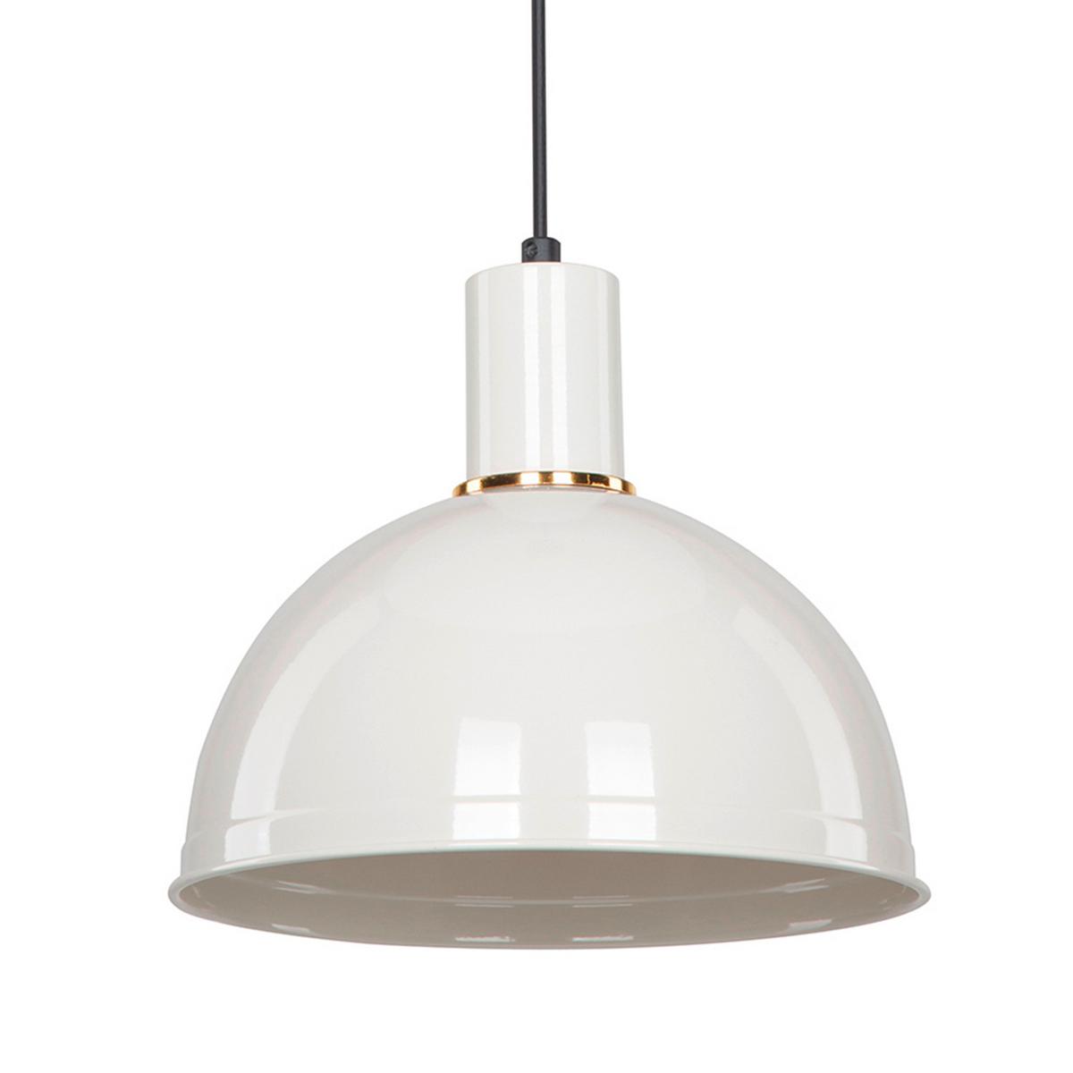 Hängeleuchte 1739/Sa - Goldfarben/Weiß, Basics, Metall (27/90cm)