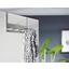Türgarderobe Imma - Edelstahlfarben, Basics, Metall (32/11,5/4cm) - MÖMAX modern living