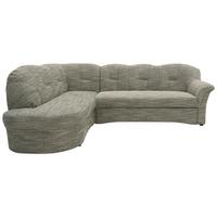Ecksofa Papenburg Grau/Weiß - Schwarz/Weiß, KONVENTIONELL, Textil (180/243cm) - MID.YOU