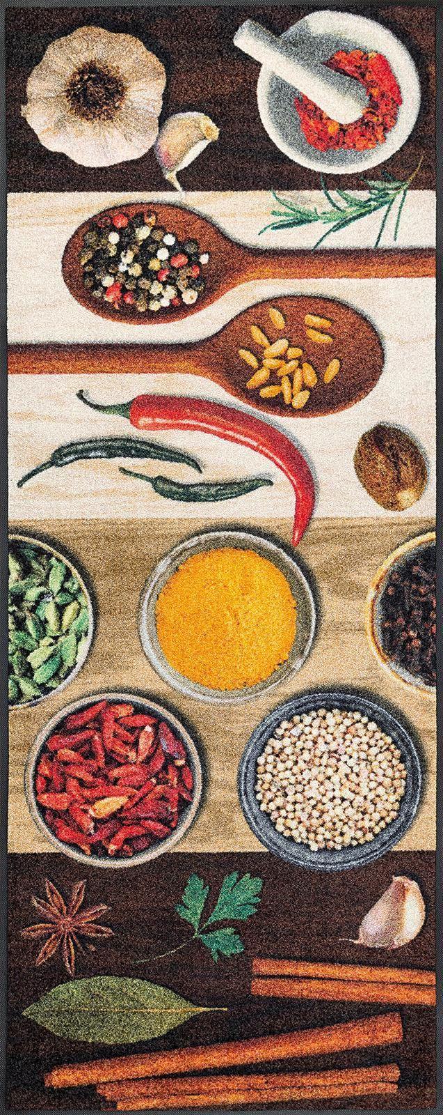 Fußmatte Hot Spices - Multicolor/Naturfarben, KONVENTIONELL, Textil (75/190cm) - Esposa