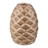 Váza PINECONE - hnědá, Konvenční, keramika (7/10cm) - Mömax