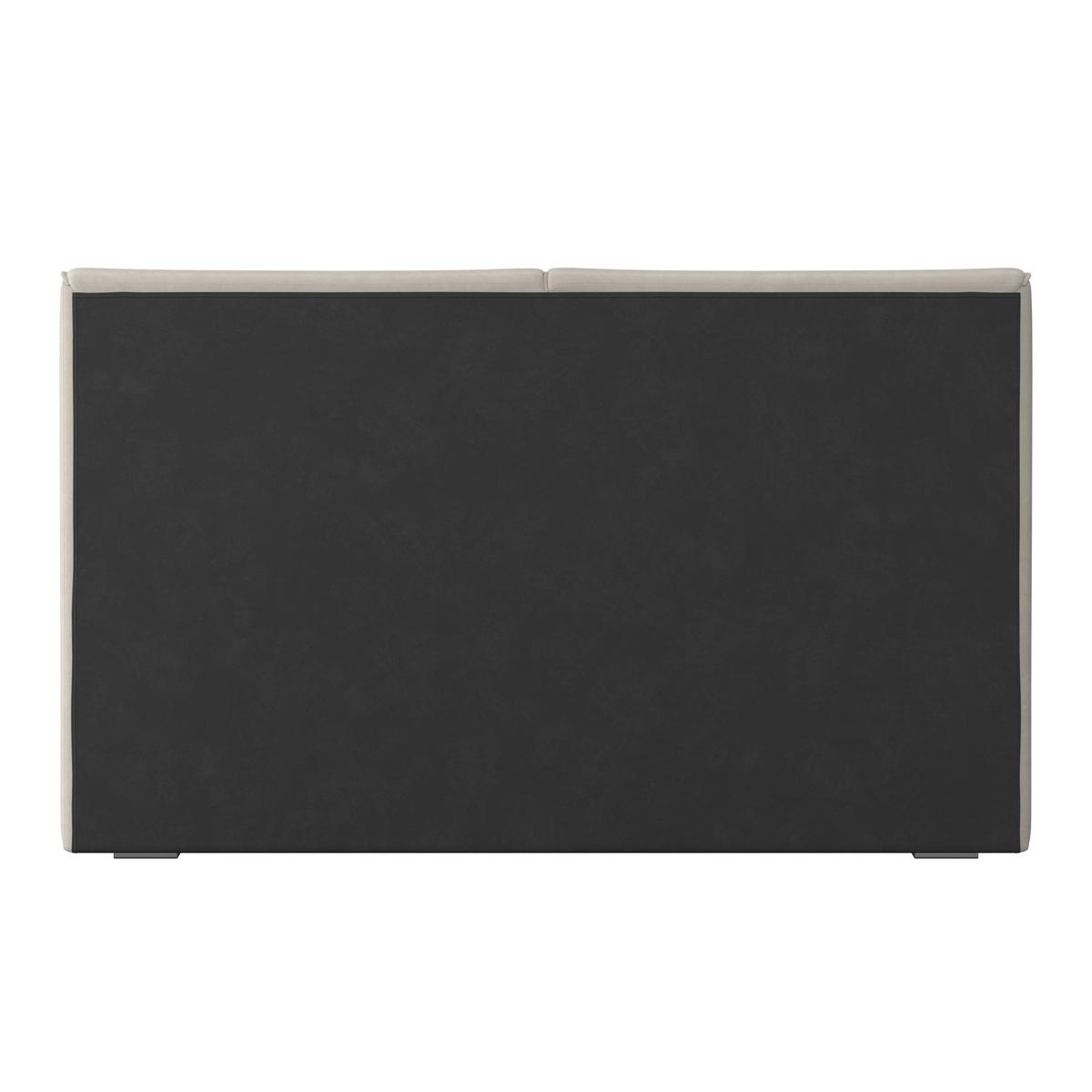 Čalouněná postel SOPHIE 180x200, béžová - barvy stříbra/světle šedá, Moderní, kov/dřevo (180/200cm) - Bessagi Home