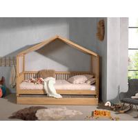 Hausbett Forrest Natur-/Eichefarben 90x200cm - Eichefarben/Naturfarben, MODERN, Holz/Holzwerkstoff (90/200cm) - Vipack