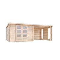 Gartenhaus Tara 40033 Tara - Fichtefarben, Basics, Holz (560/203/297cm)