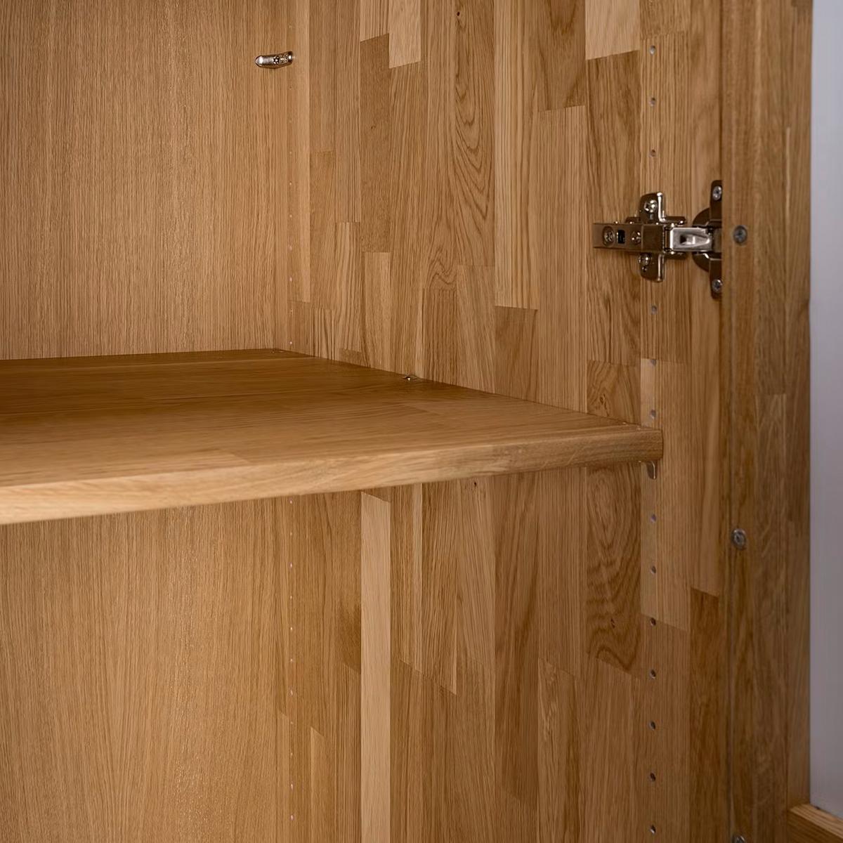 Drehtürenschrank Emilia, Eichefarben B: 302 Cm - Wildeiche/Eichefarben, MODERN, Holz (302/223/62cm) - MID.YOU