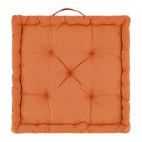 POLŠTÁŘ NA BOX BO - oranžová, textil (40/40/6cm) - Mömax