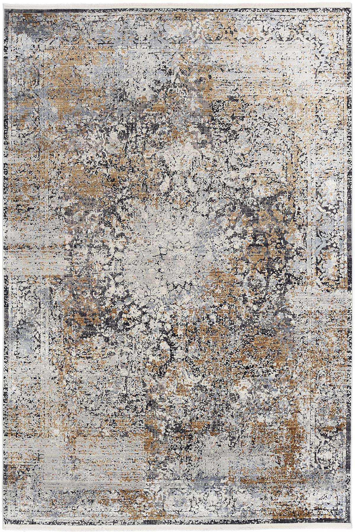 Webteppich Le Mans 06 - Multicolor/Hellgrau, Design, Textil (240/340cm) - Dieter Knoll