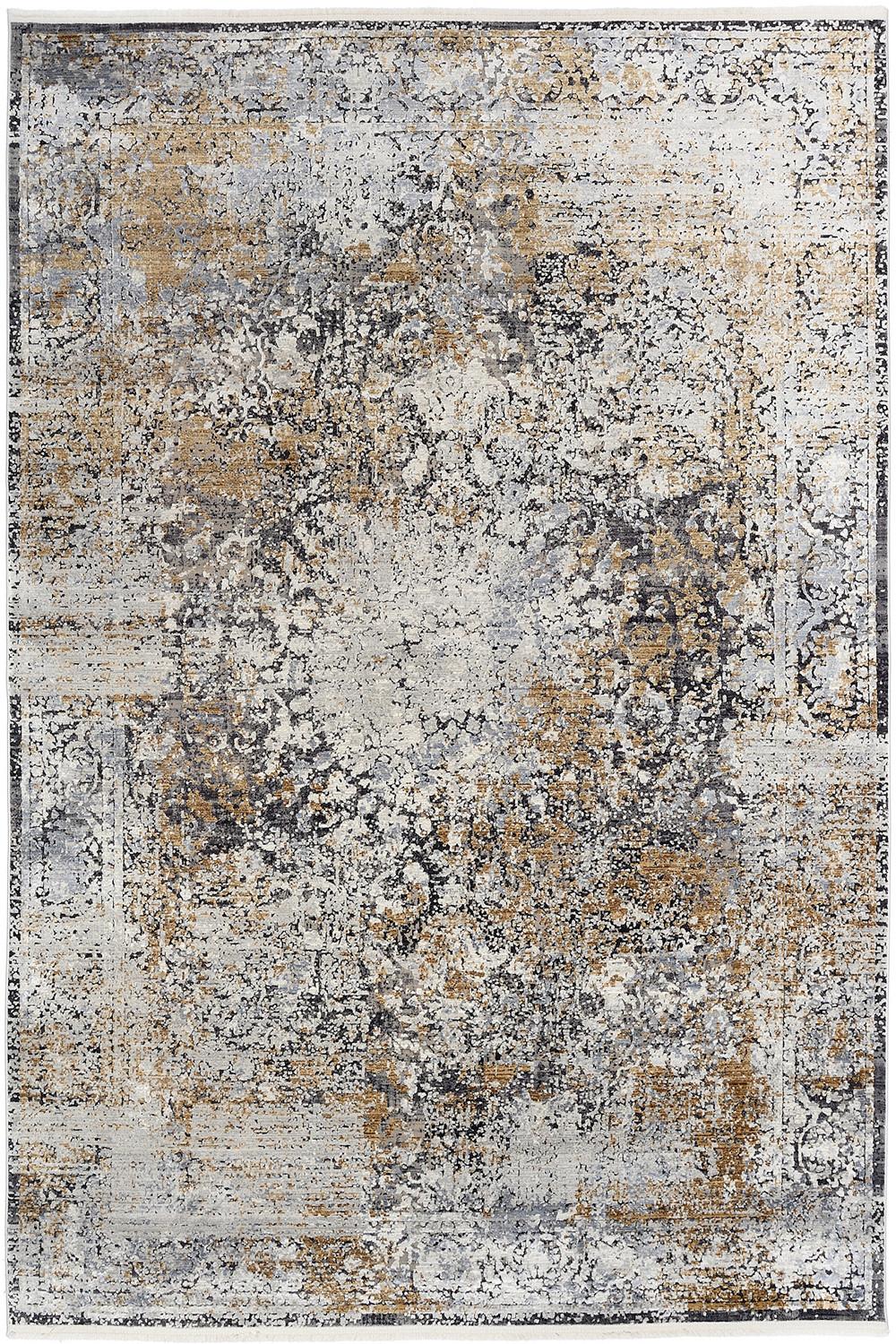 Webteppich Grau/Multicolor Le Mans 120x180 cm