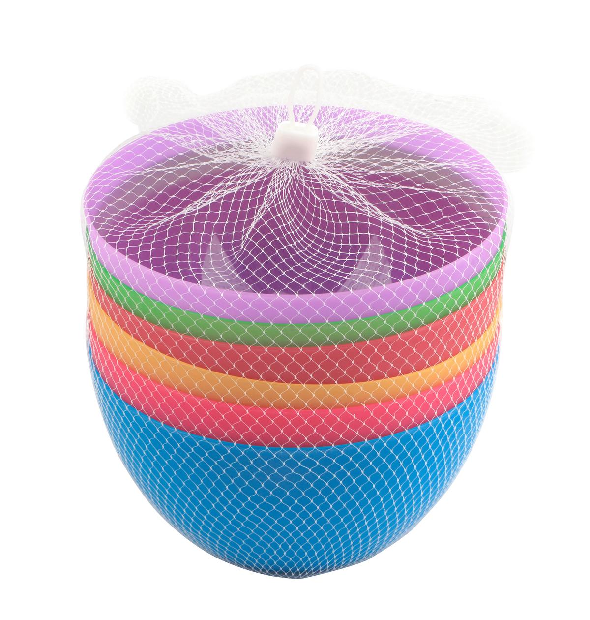 Műanyag Tál Edvin 6 Részes - többszínű, Konventionell, műanyag (15/8cm) - Ondega