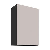 Konyhai Faliszekrény Arona - bézs/fekete, Modern, faalapú anyag (60/90/31cm)