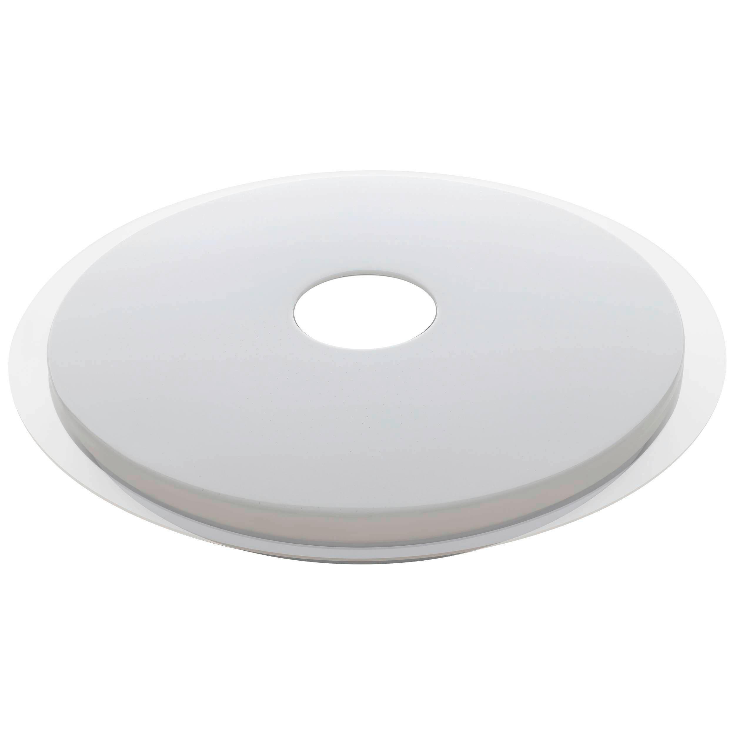 Deckenleuchte Igroka Ø 46,5 Cm - Weiß, Basics, Kunststoff/Metall (46,5/6cm) - Eglo