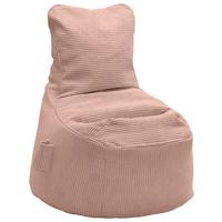 Sedací vak CORTONA CORD, růžový manšestr - růžová, Moderní, textil (85/100/85cm) - Mömax
