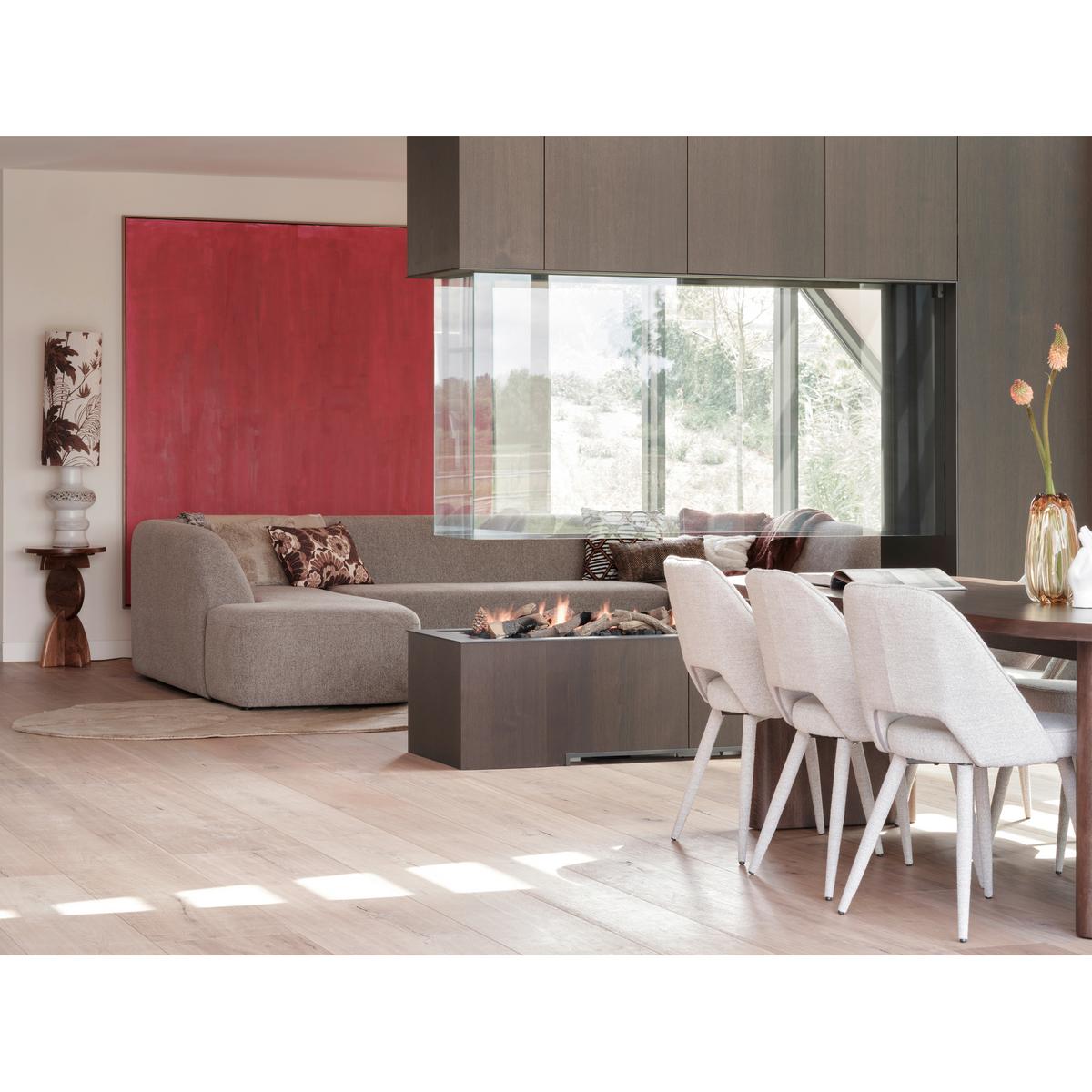 ESSTISCH Ellips Walnussfarben L: 240cm - Walnussfarben, MODERN, Holz (240/90/75cm) - Livetastic