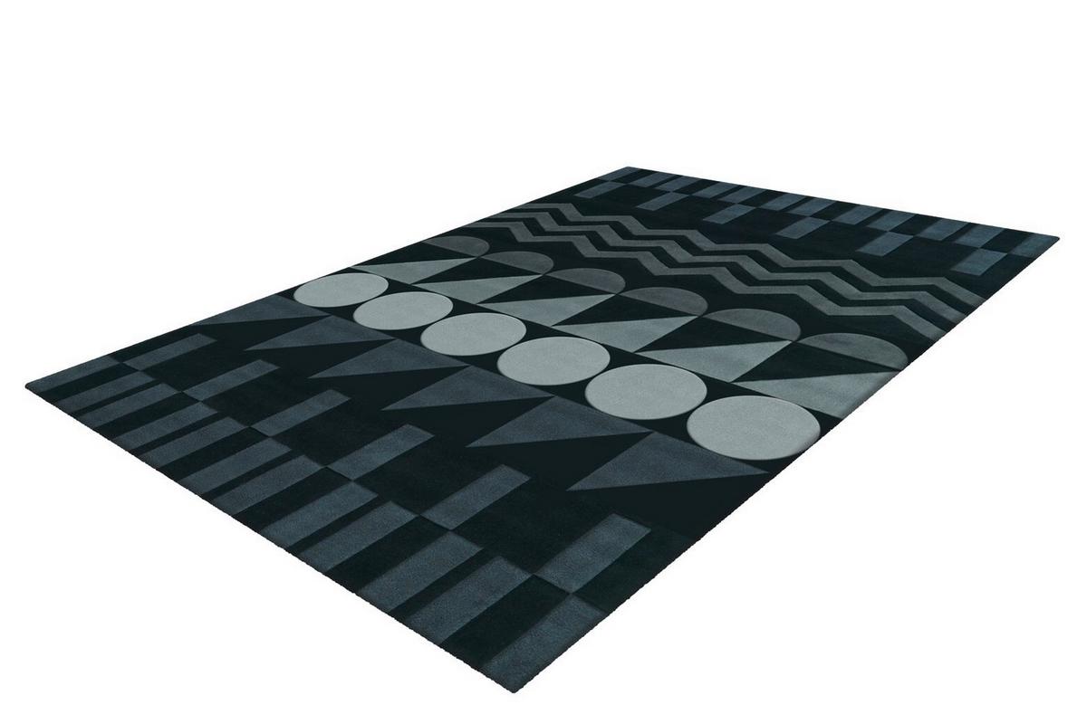 Flachwebteppich Anthrazit Spirit 70x140 cm - Anthrazit, Basics, Textil (70/140cm) - Kayoom