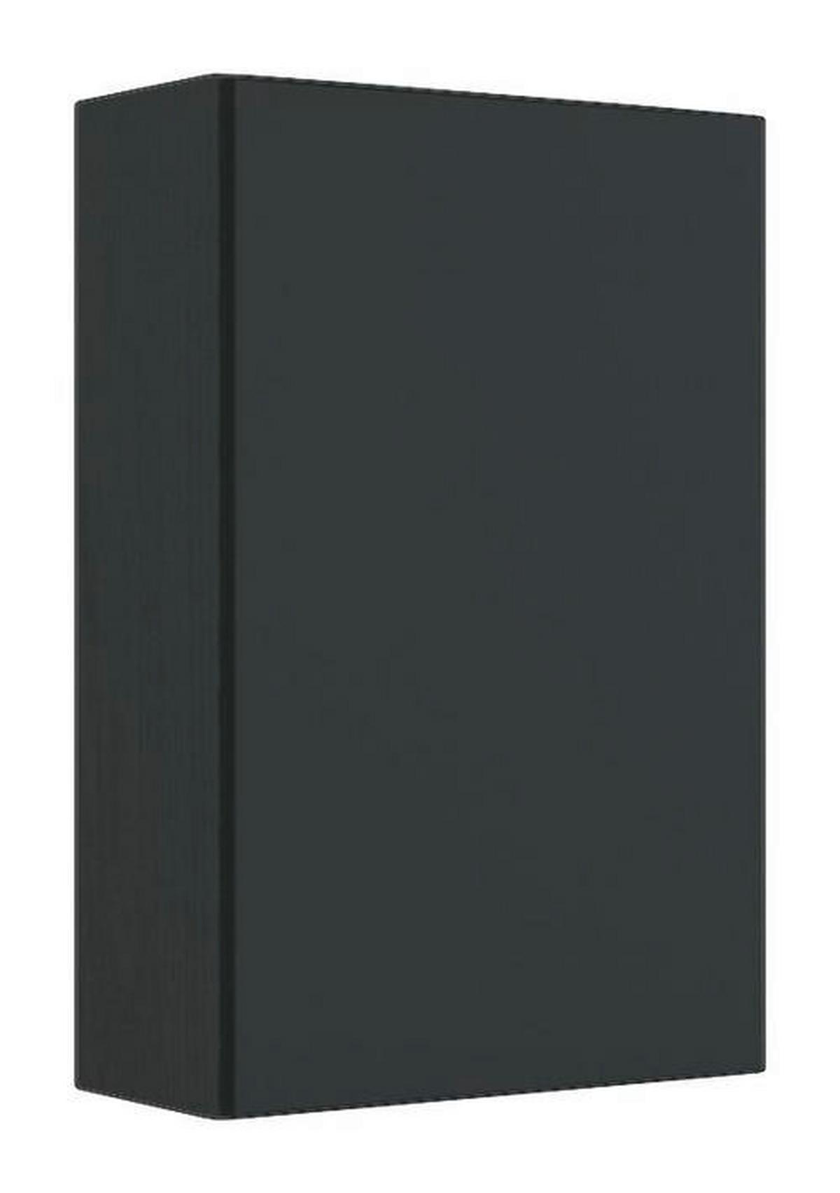 Hängeschrank Pienza B: 40 cm Graphit Dekor mit Drehtür - Graphitfarben/Grau, Basics, Holzwerkstoff (40/64/20cm) - Held