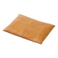 Bankauflage Lederkissen Braun B: 45 cm - Braun, Design, Leder (45/3/35cm) - MID.YOU