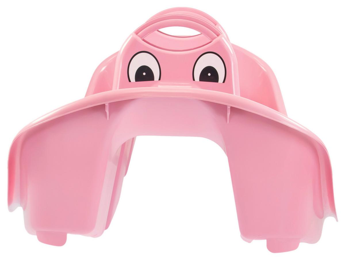 Houpačka BIG ROCKER, š/v/h: 108/42/61cm - světle růžová, Konvenční, plast (108/42/61cm)
