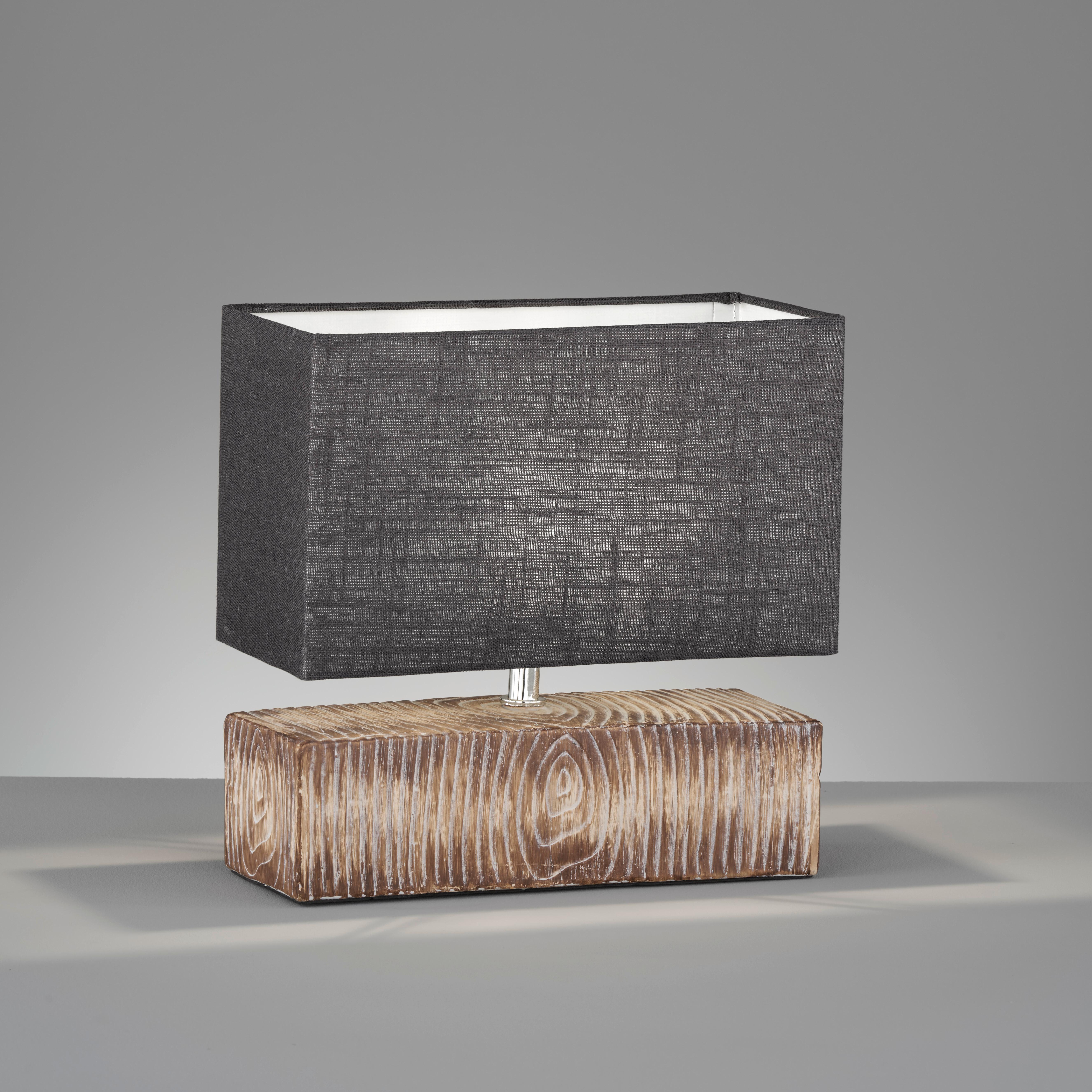 Tischleuchte 50643 Hauke - Design, Keramik/Textil (30/13/30cm) - Fischer & Honsel