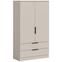 DREHTÜRENSCHRANK Kopenhagen Kaschmir B: 80cm - Kaschmir, MODERN, Holzwerkstoff (80/140/37cm) - Livetastic