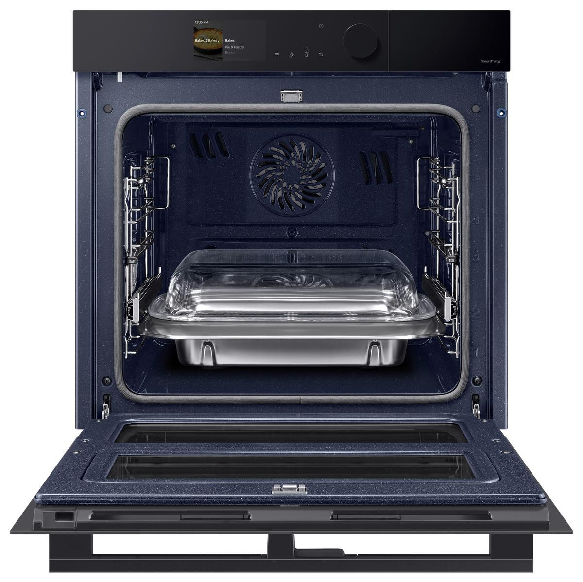 Backofen Nv7b6795jak/U3 - Schwarz, Design, Glas/Metall (59,5/59,5/57,1cm) - Samsung