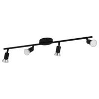 LED-Deckenleuchte Buzz-Led L: 68,5 - Schwarz, Basics, Metall (6,5/68,5cm)
