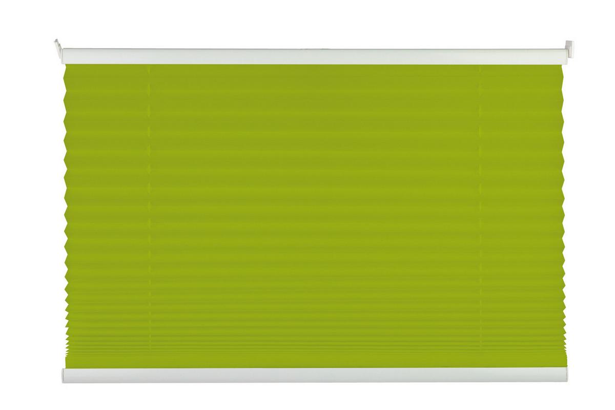Plissee Grün B: 80 cm - Grün, KONVENTIONELL, Textil (80/130cm) - Homeware