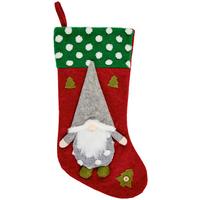 Socken Nikolo - Rot, KONVENTIONELL, Textil (47/22cm) - Ondega