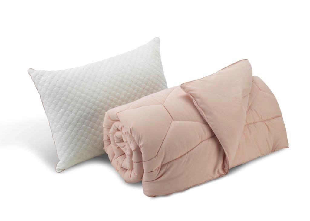 Paplan-párna Szett Dormeo Sleep  Inspiration - Pink, Textil (26/26/52cm)