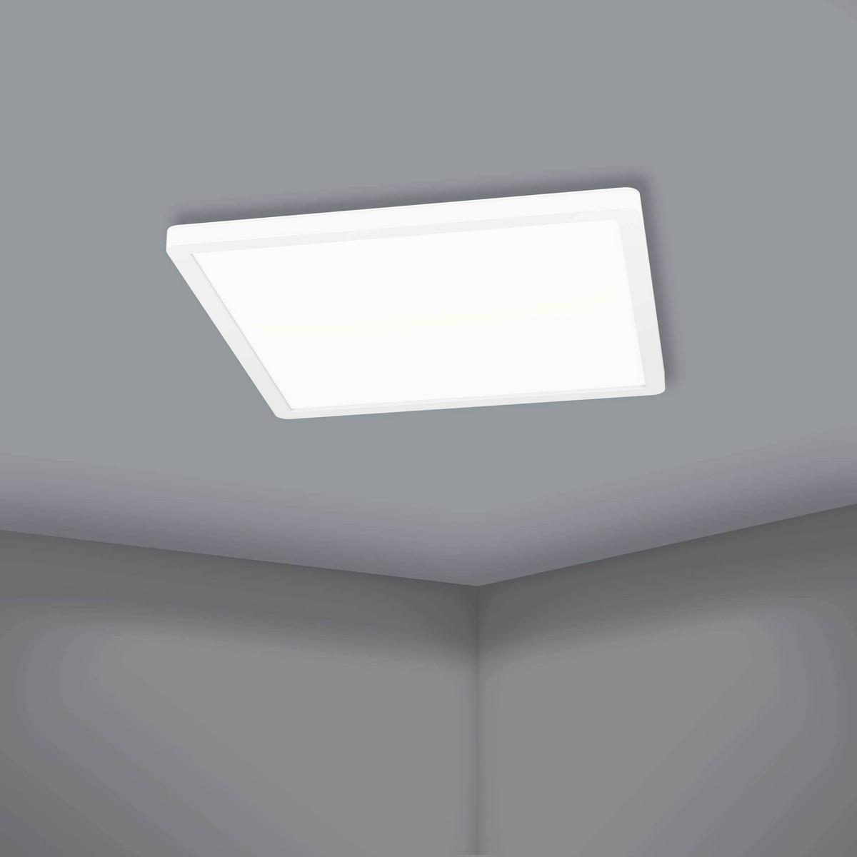 Led-paneel Rovito-z L: 29,5 Cm Mit Farbwechsler - Basics (29,5/29,5/2,5cm) - Eglo
