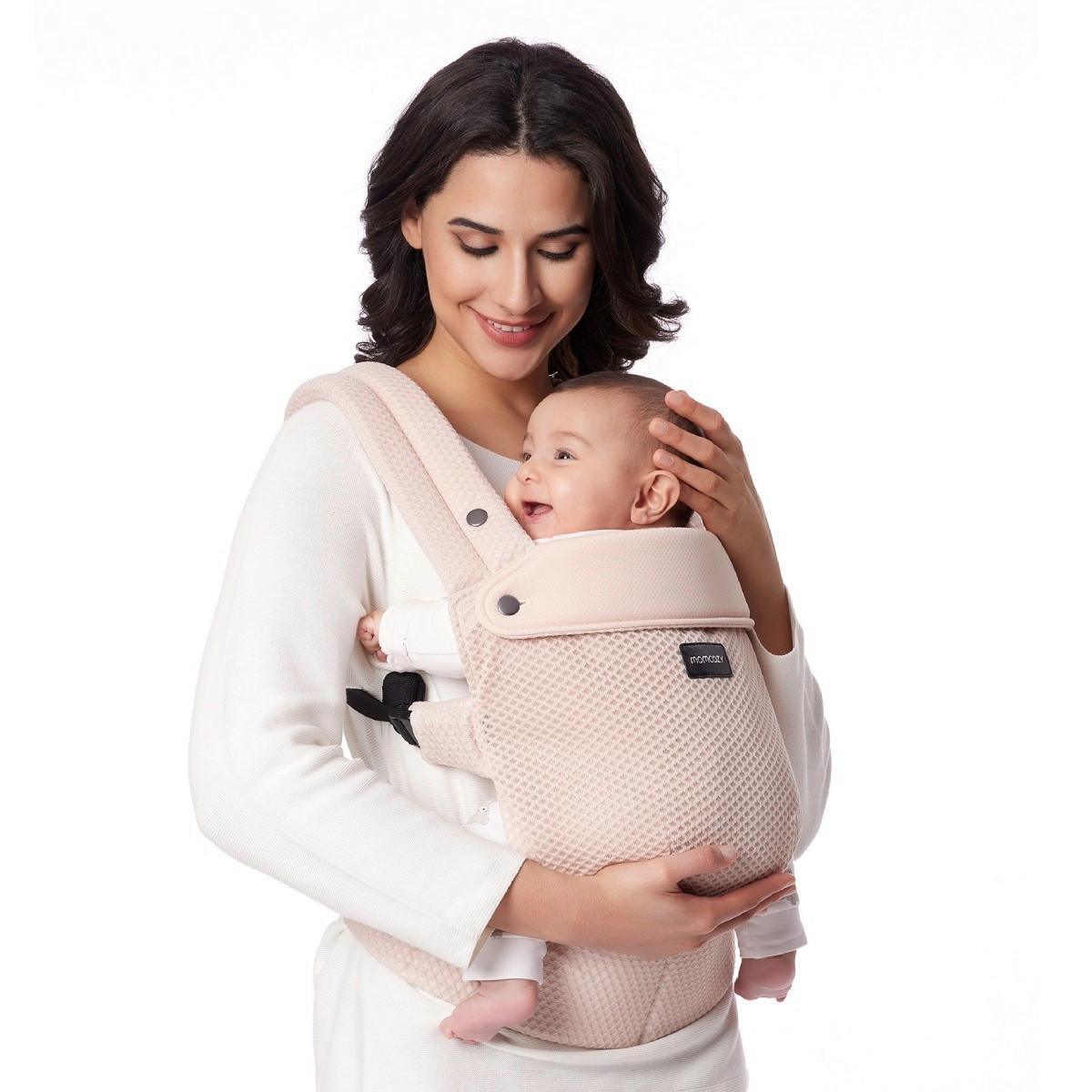 Babytrage pink - Pink, Basics, Textil (16/31/14,5cm) - Momcozy