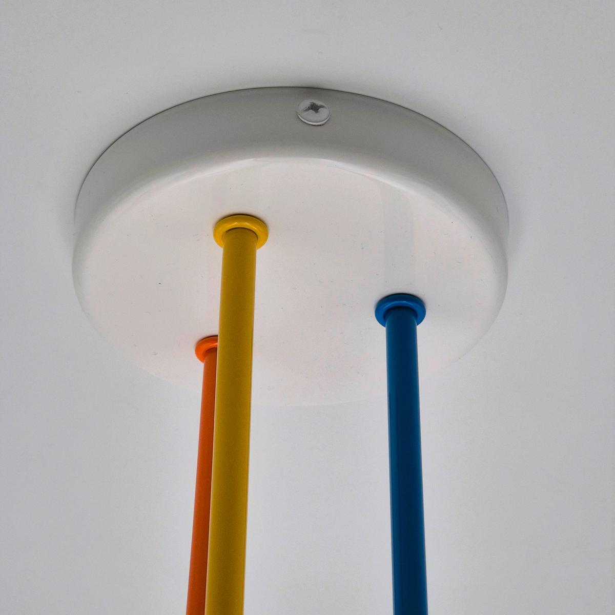 Deckenleuchte Domino Multicolor D: 40 cm - Multicolor, KONVENTIONELL, Metall (40/59cm)