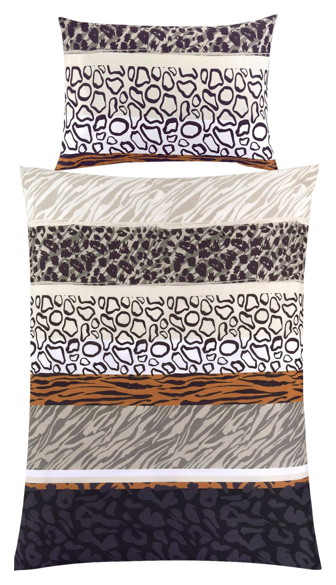 Bettwäsche Sinthia - Sandfarben/Creme, ROMANTIK / LANDHAUS, Textil - James Wood