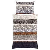 Ágyneműhuzat-garnitúra Sinthia - világosszürke/krémszínű, Romantik / Landhaus, textil - James Wood