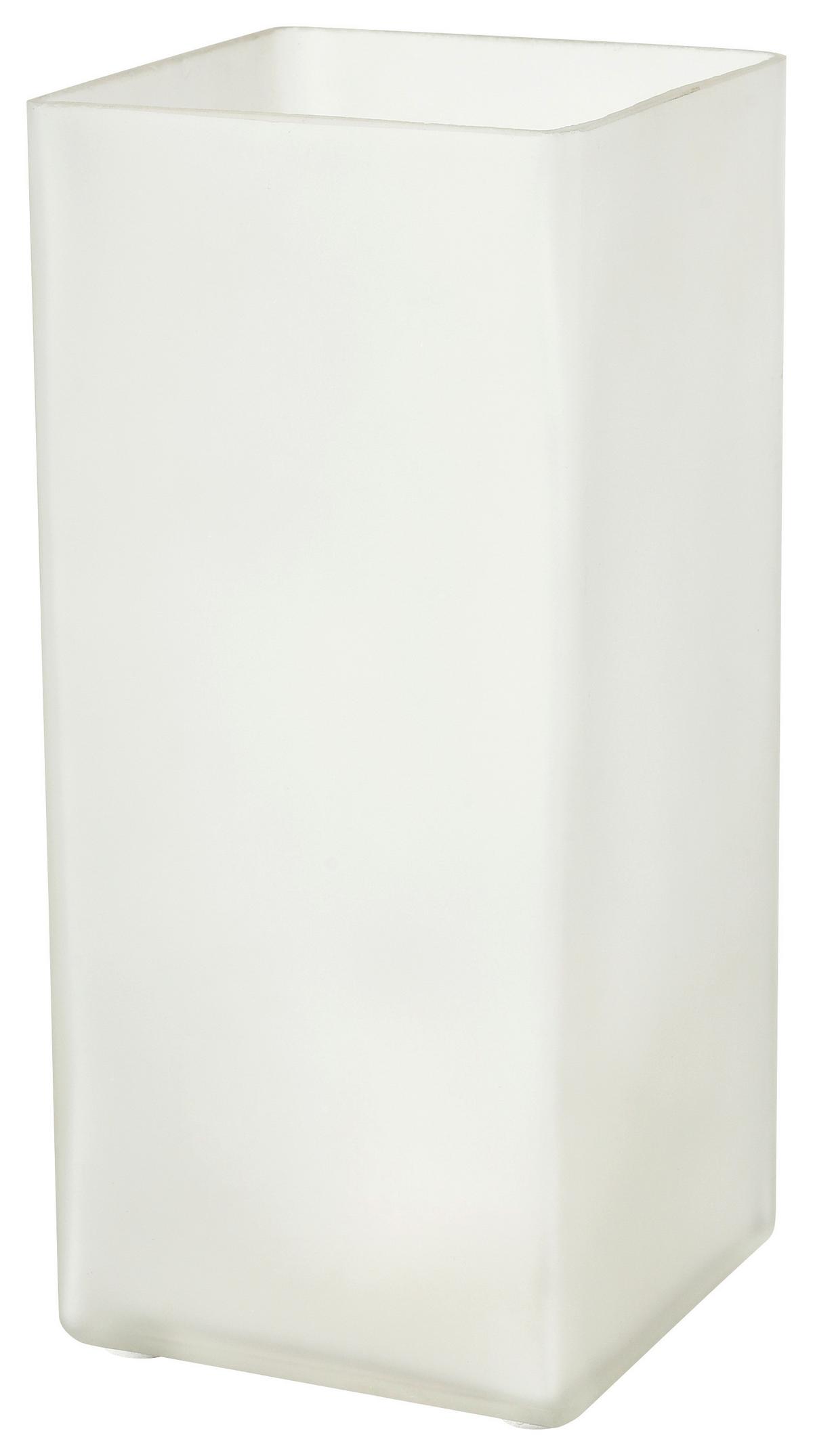 Stolová lampa Beni 10/22/10cm, 40 Watt - bílá, Konvenční, sklo (10/22/10cm) - Based