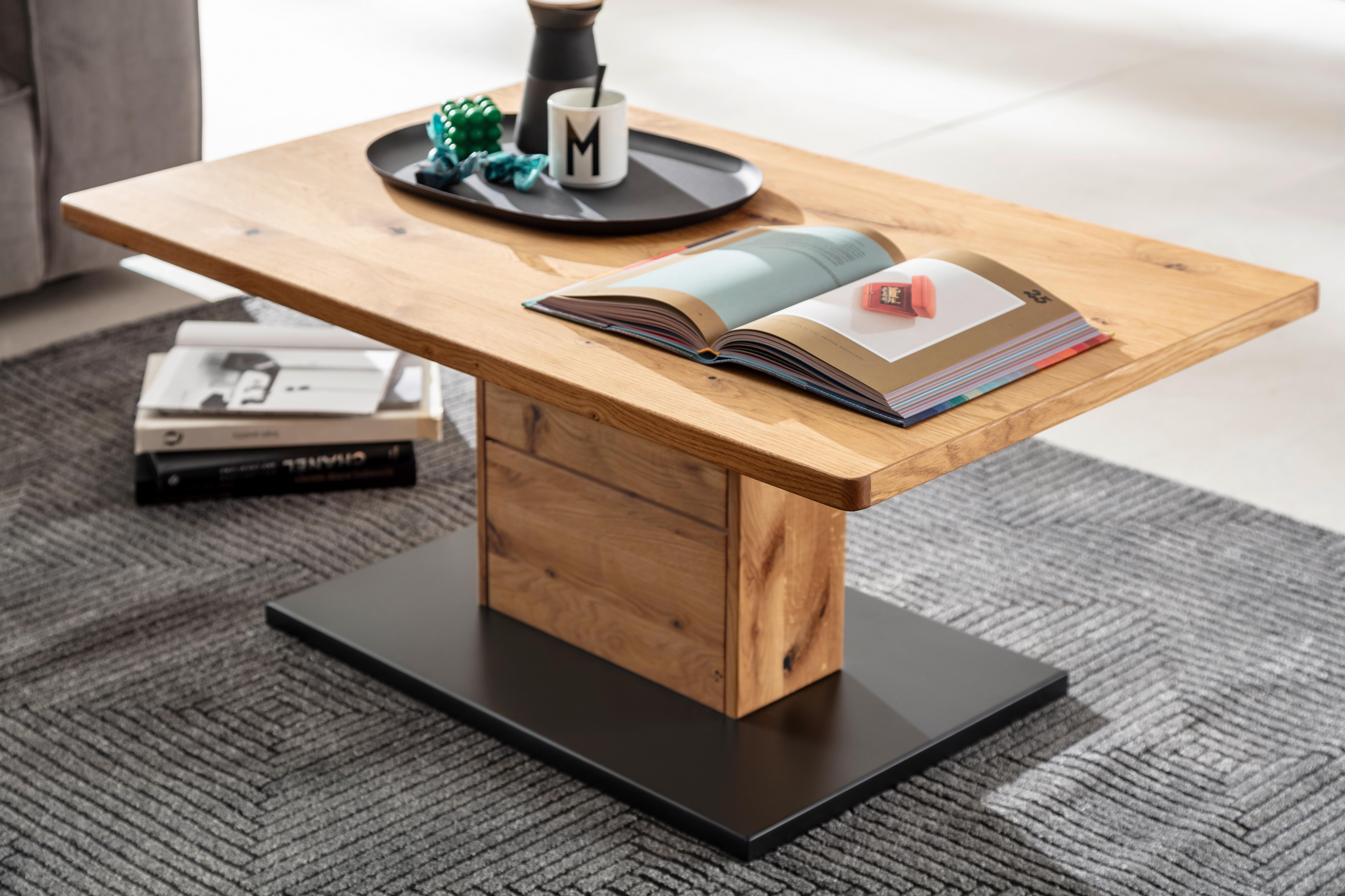 Couchtisch Assini Wildeiche B: 110 cm - Wildeiche, Design, Holz/Holzwerkstoff (110/45/65cm) - MID.YOU
