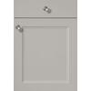 Front Steingrau Lacklaminat Front Columbia - Grau, MODERN - Vertico
