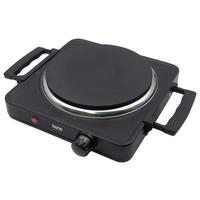 Főzőlap Flora - fekete, Konventionell, műanyag/fém (26/26/7cm) - Bono