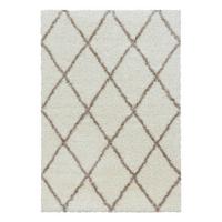 Hochflor Teppich Creme Alvor 80x150 cm - Creme, Basics, Textil (80/150cm)