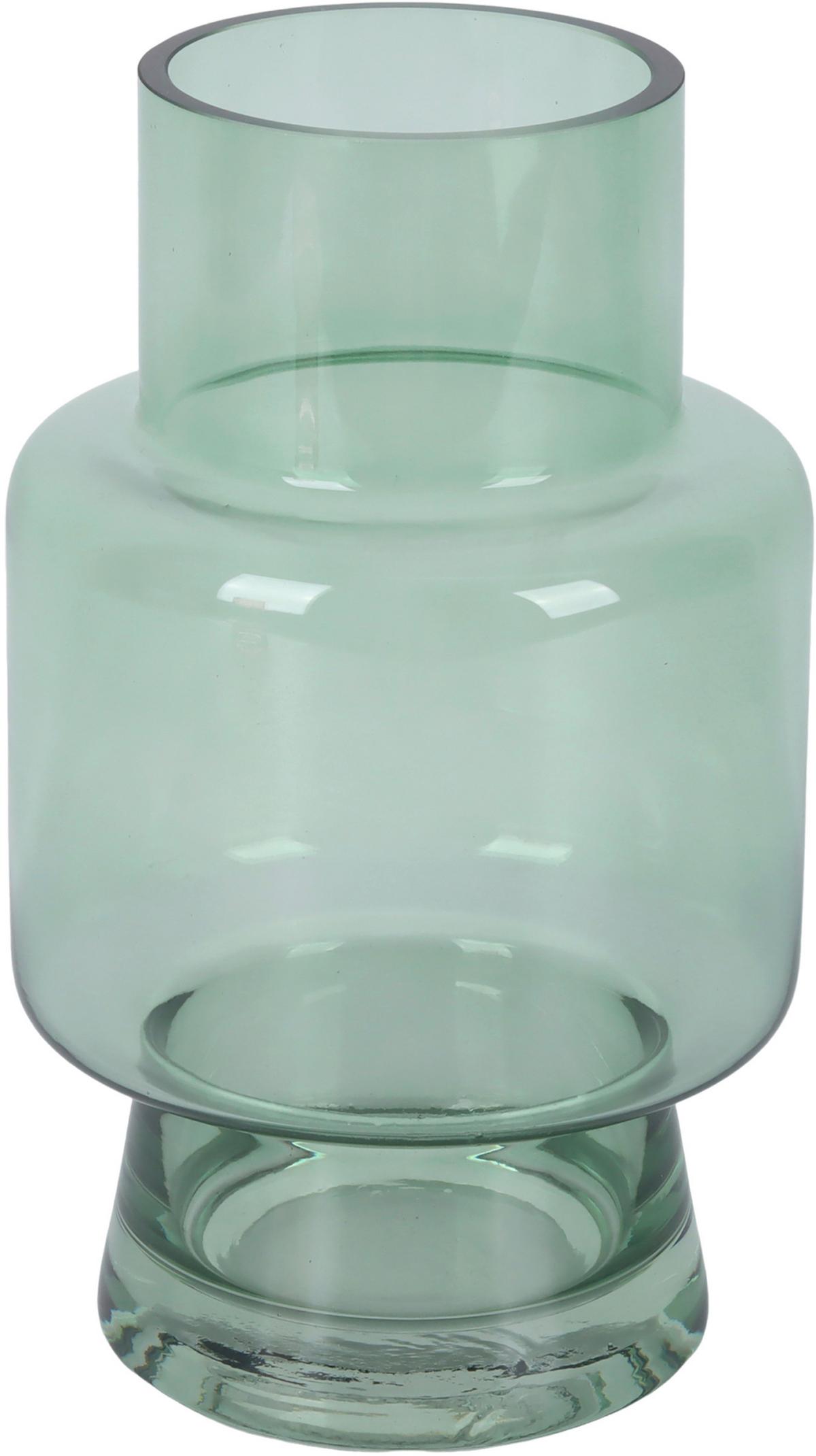 Váza MONIC - mätovozelená, sklo (16/30cm) - Mömax
