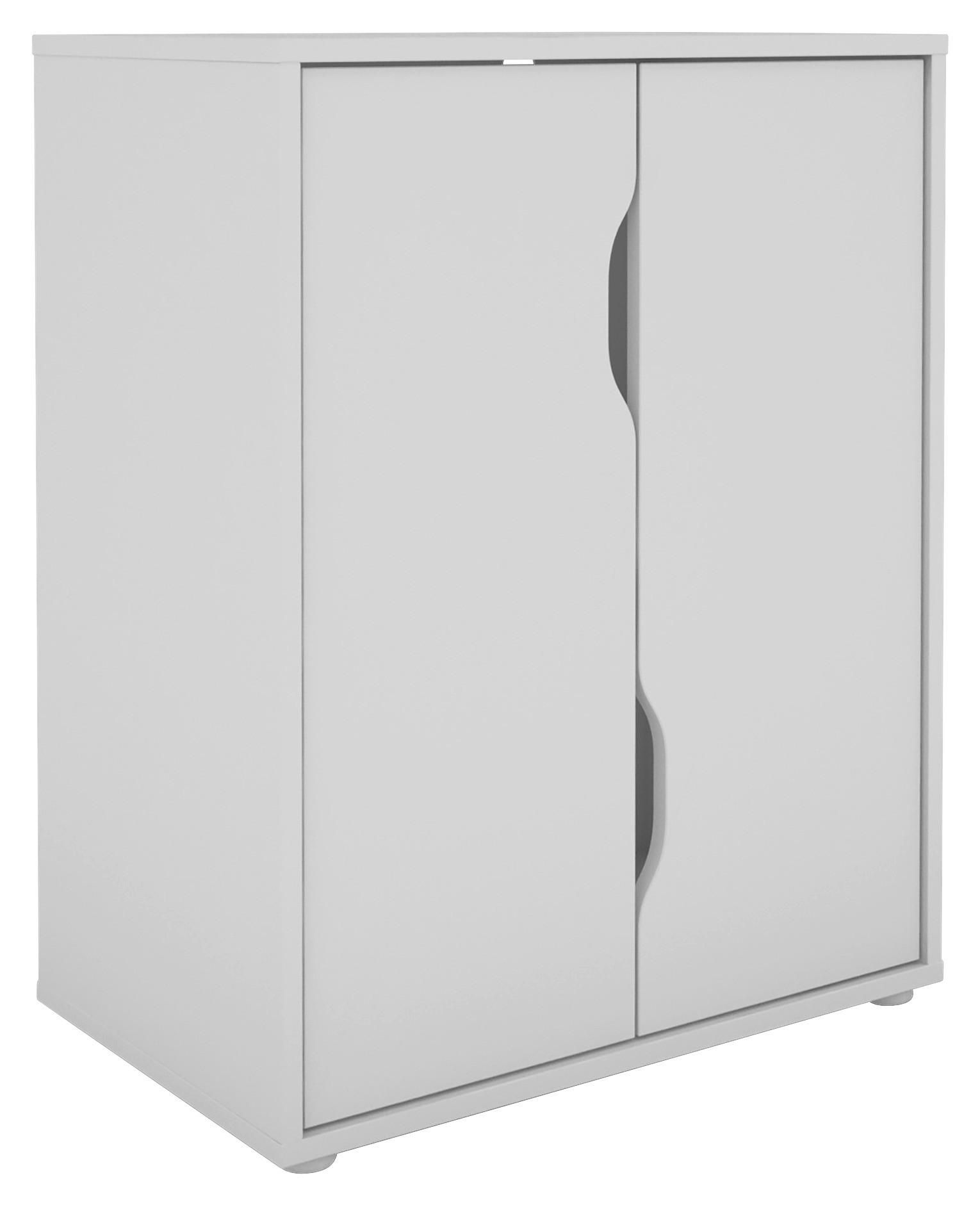 Aktenschrank Belfast - Weiß, MODERN, Holzwerkstoff (60/76,5/37cm) - MID.YOU