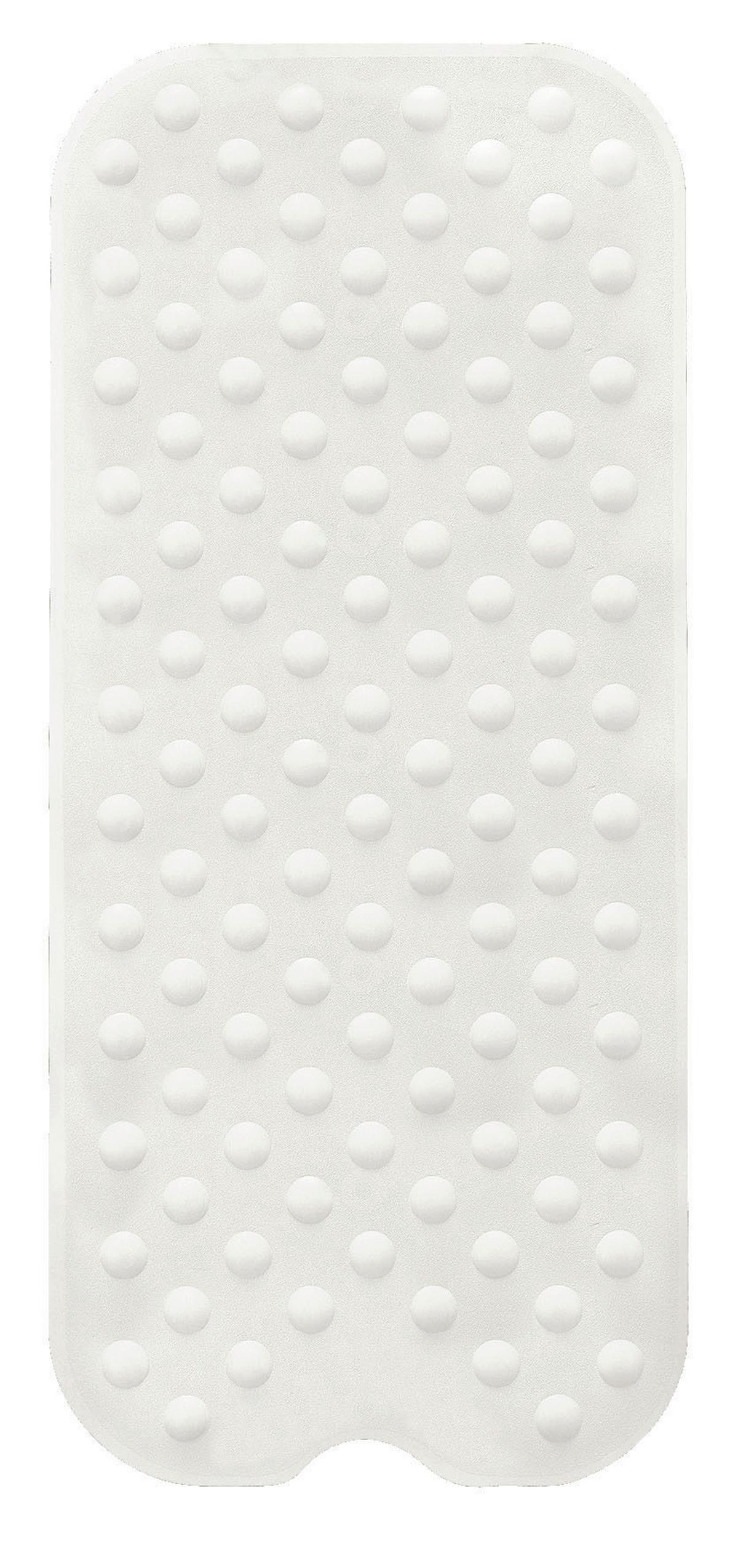 Badewanneneinlage Formosa 40x90 Cm Mit Saugnäpfen - Weiß, Basics, Naturmaterialien (40/90cm) - Kleine Wolke