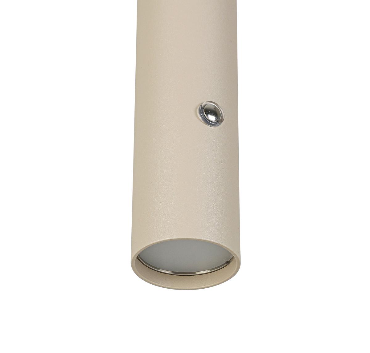 ZÁVĚSNÉ SVÍTIDLO SUSO - pískové barvy, Moderní, kov/plast (3,8/3,8/150cm) - Mömax