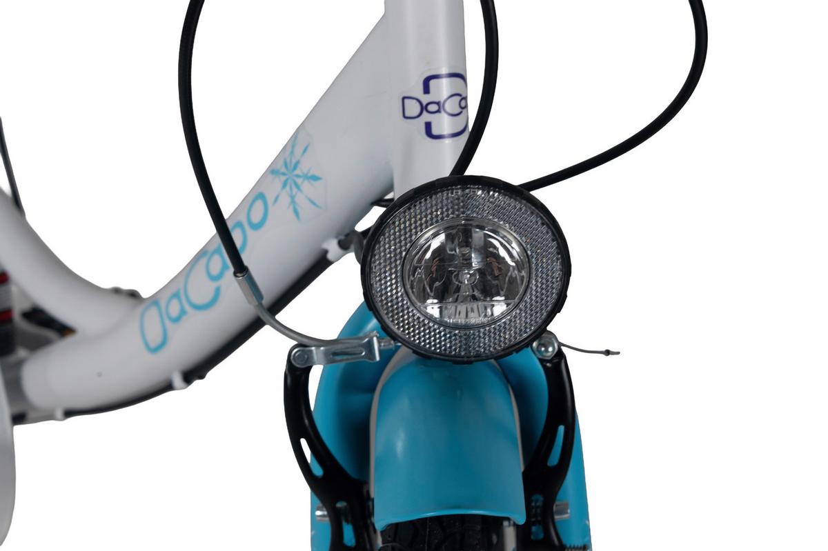 DaCapo Kinderfahrrad Balloon blau 24 Zoll - Blau, LIFESTYLE, Metall (25/140/60cm)