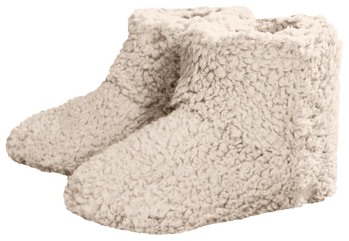 Hausschuhe Luisa - Ecru, ROMANTIK / LANDHAUS, Textil (37-40null) - James Wood