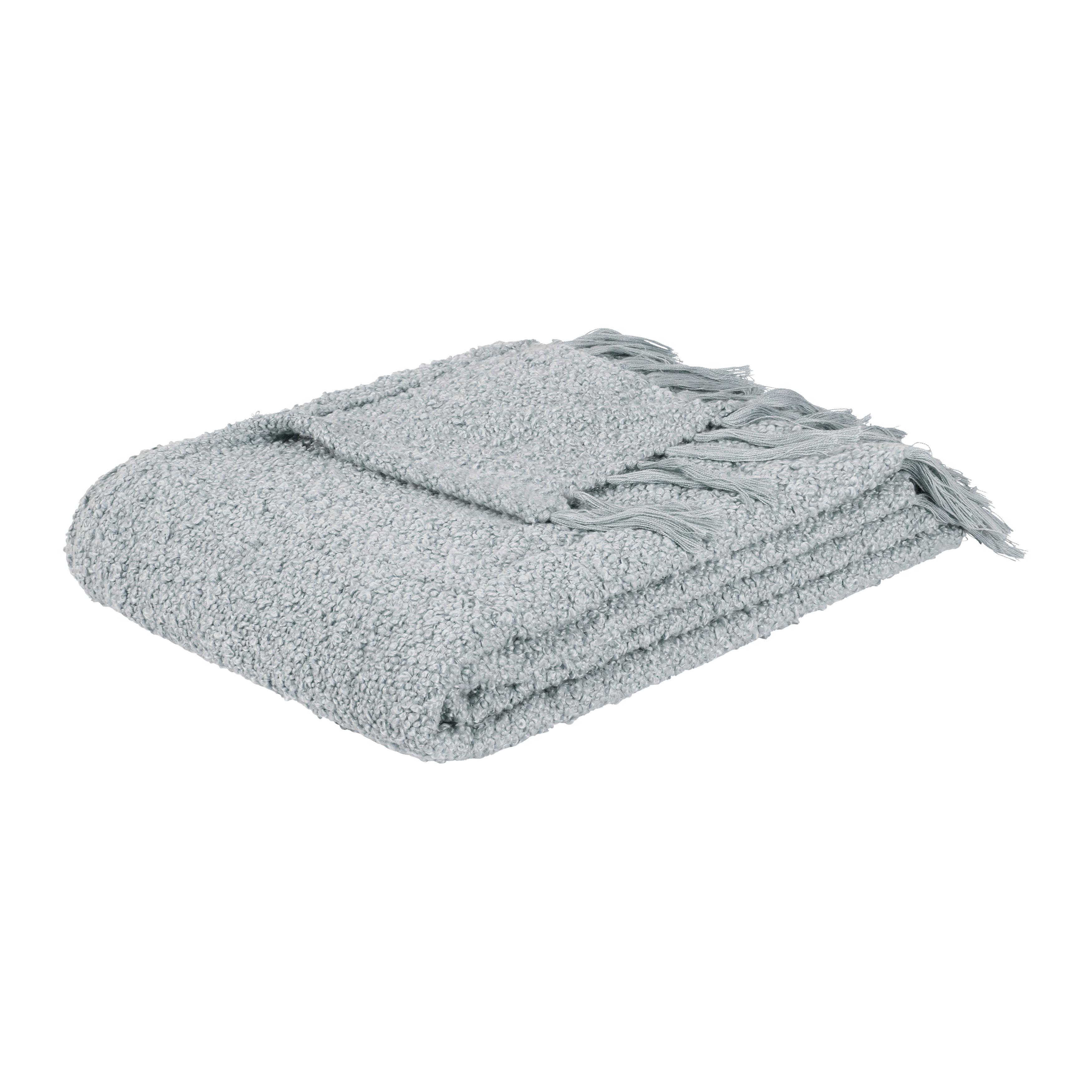 Měkká deka Berkley, 130/170cm, modrá - modrá, Konvenční, textil (130/170cm) - Mömax